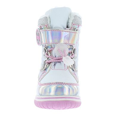 totes Galactica Toddler Girls' Waterproof Snow Boots