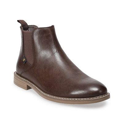 dress in business casual attire AFrown Mens Chukka Boots, Business Casual Dress Boots 10.5 / Khaki main image 0