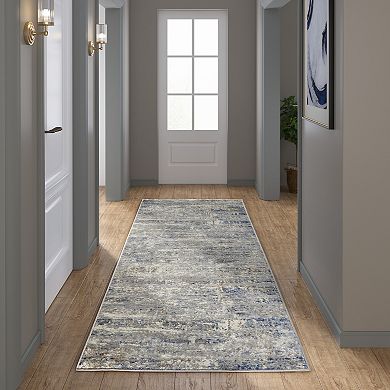 Madison Park Alexandria Cozy Shag Soft Plush Abstract Area Rug