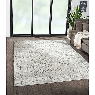 Madison Park Reese Moroccan Global Woven Area Rug