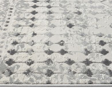 Madison Park Reese Moroccan Global Woven Area Rug