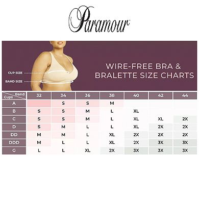 Paramour by Felina Body Smooth Wireless Seamless Bralette 265128