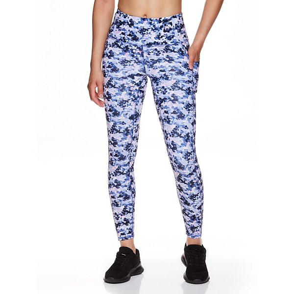 Women's Gaiam Om Juniper Print Side Pocket High-Waisted 7/8 Leggings