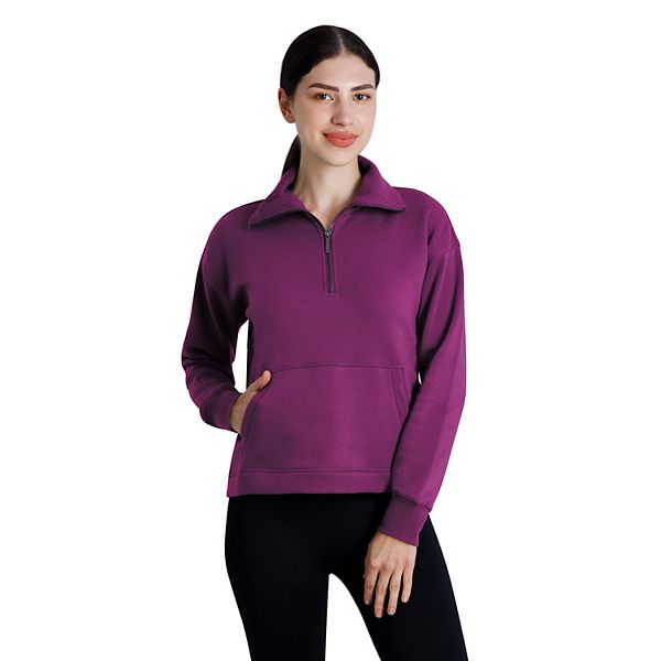 Women's Gaiam Quarter-Zip Fleece Sweatshirt