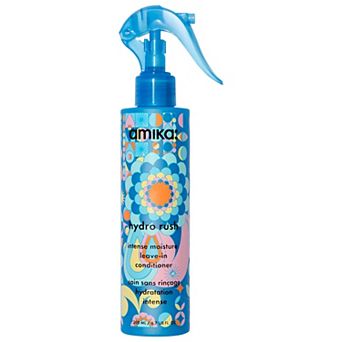 amika Hydro Rush Intense Moisture Leave-In Conditioner with Hyaluronic Acid