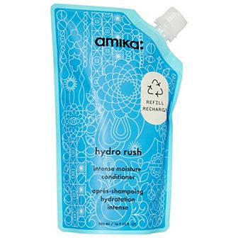 amika Hydro Rush Intense Moisture Conditioner with Hyaluronic Acid