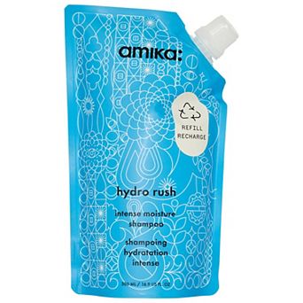 amika Hydro Rush Intense Moisture Shampoo with Hyaluronic Acid