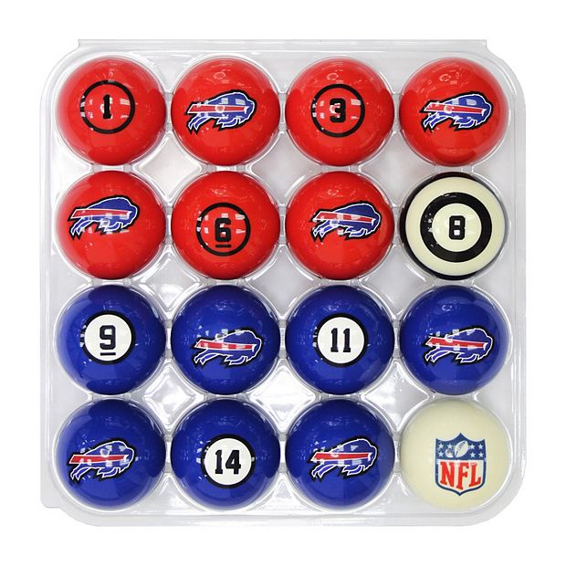 NFL Buffalo BILLS Billiard Pool Ball Set ~ 2 Team Set