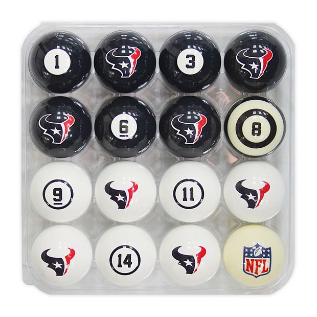 Houston Texans Billiard Ball Set