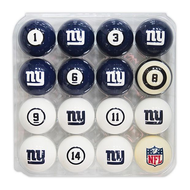 New York Giants Billiard Ball Set