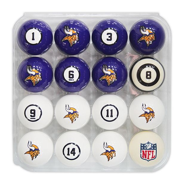 Minnesota Vikings Billiard Ball Set