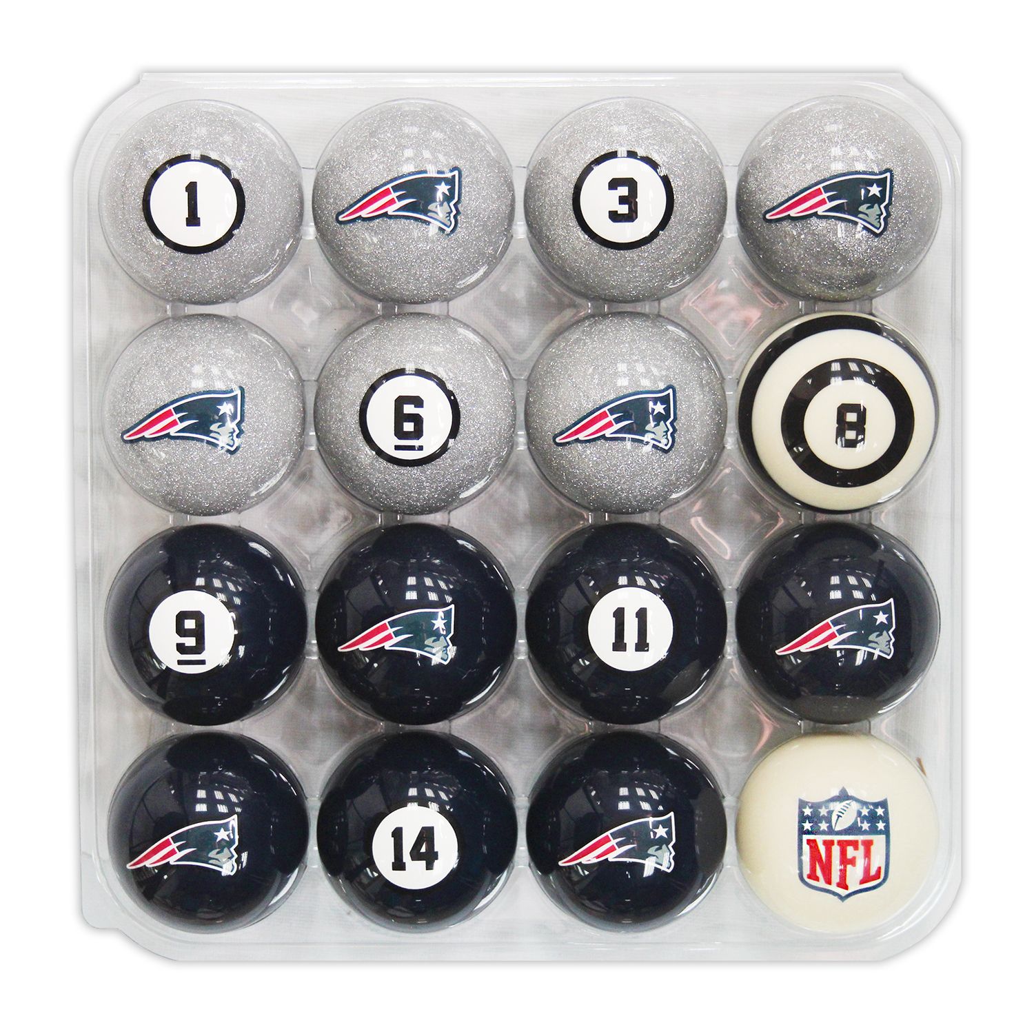 Denver Broncos Billiard Balls with Numbers For Sale | Billiards N More