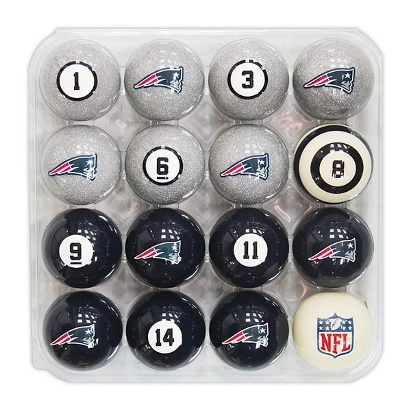 New England Patriots Billiard Ball Set