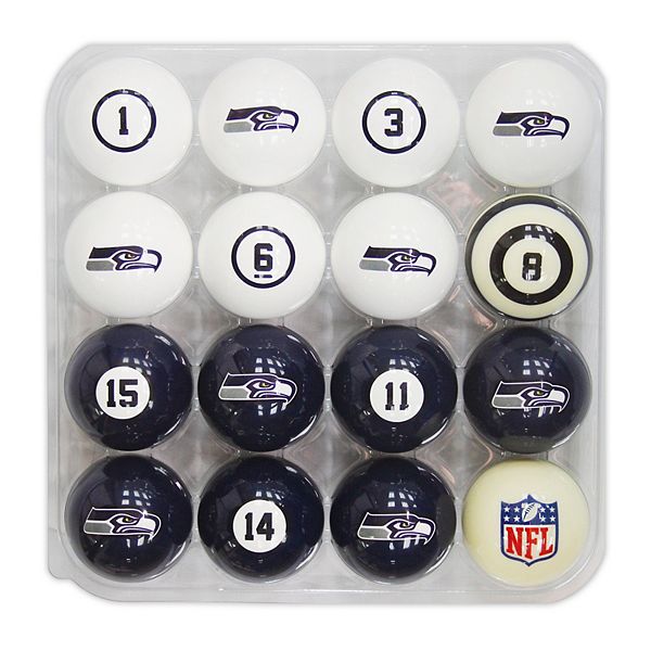 Seattle Seahawks Billiard Ball Set