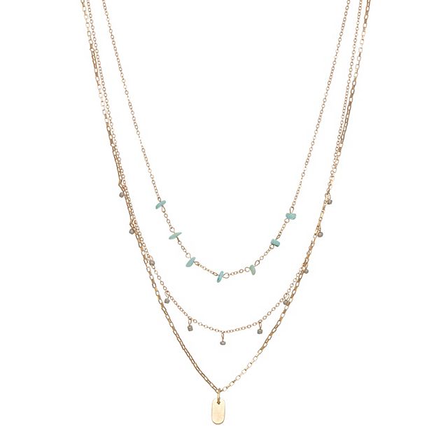 Kohls deals layered necklace