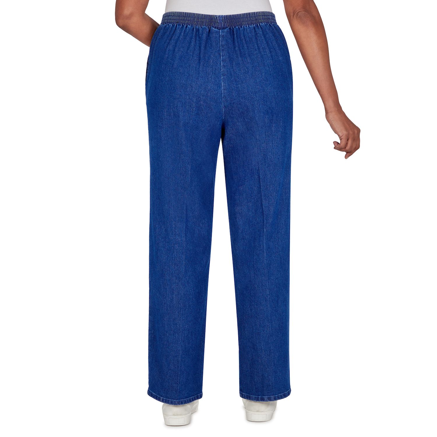 alfred dunner denim pants petite