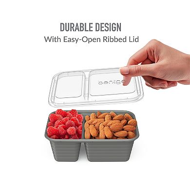 Bentgo Prep 2-Compartment 20-Piece Snack Container Set