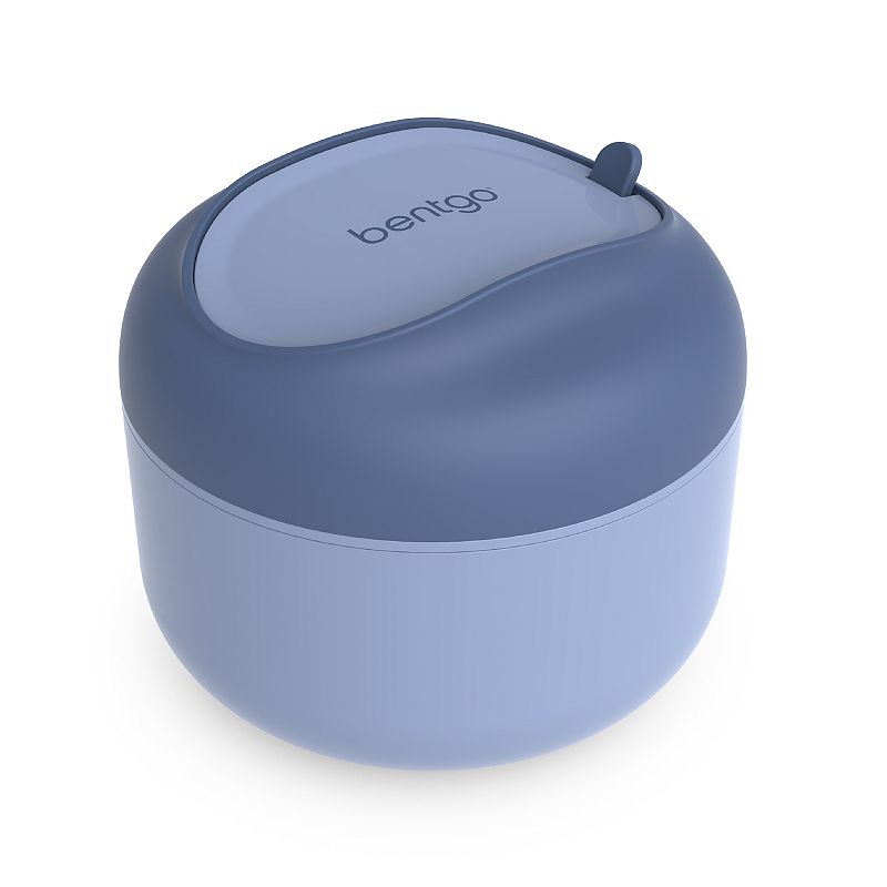Bentgo Bowl Insulated Leakproof Bowl with Collapsible Utensils & Snack Compartment - Slate