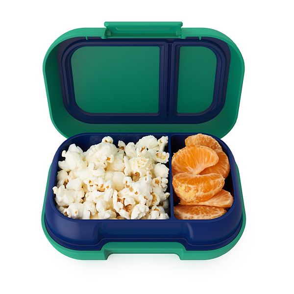 Bentgo Kids&#39; Snack Leak-proof Storage Container Green/Navy