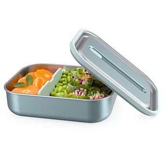 Neutral Bentgo Stainless Leak-Proof Bento-Style Lunch Box with Removable Divider