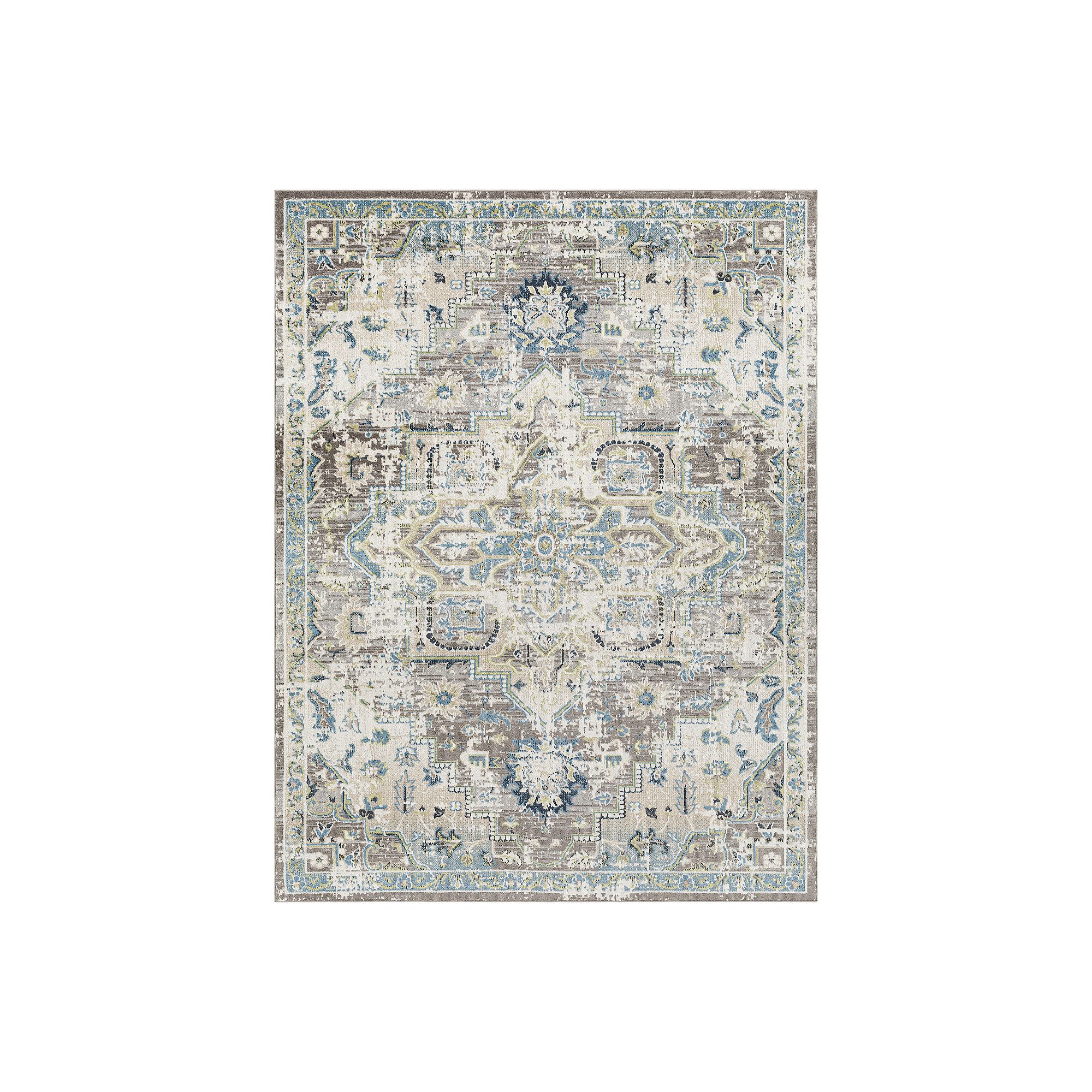 Decor 140 Amaris Traditional Washable Area Rug, Beige