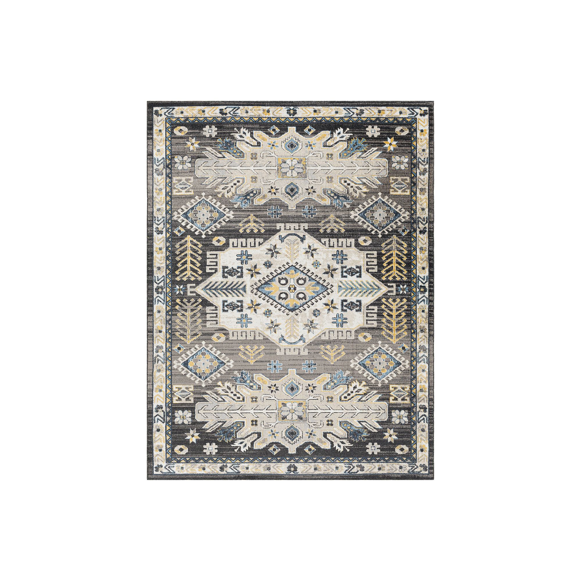 Decor 140 Austin Traditional Area Rug, Black