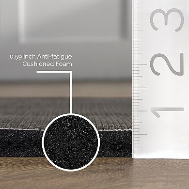 nuLOOM Casual Solid Kitchen Mat