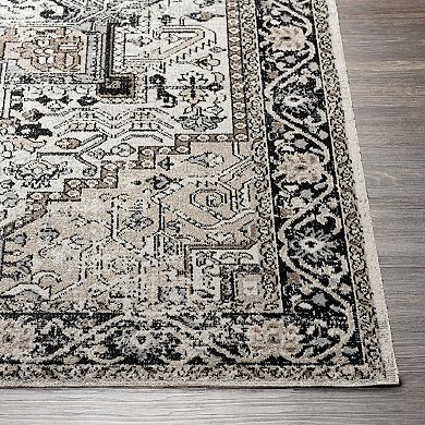 Decor 140 Arlen Traditional Washable Area Rug