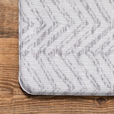 nuLOOM Rosanne Geometric Kitchen Mat