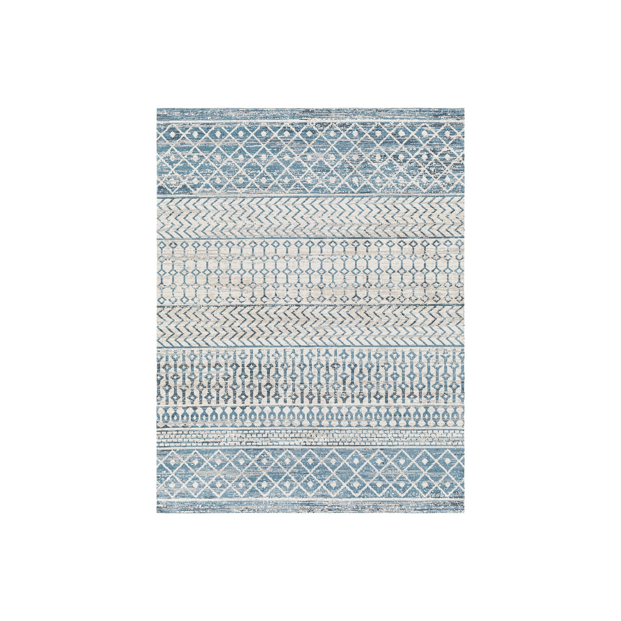 Decor 140 Brendan Global Washable Area Rug, Blue
