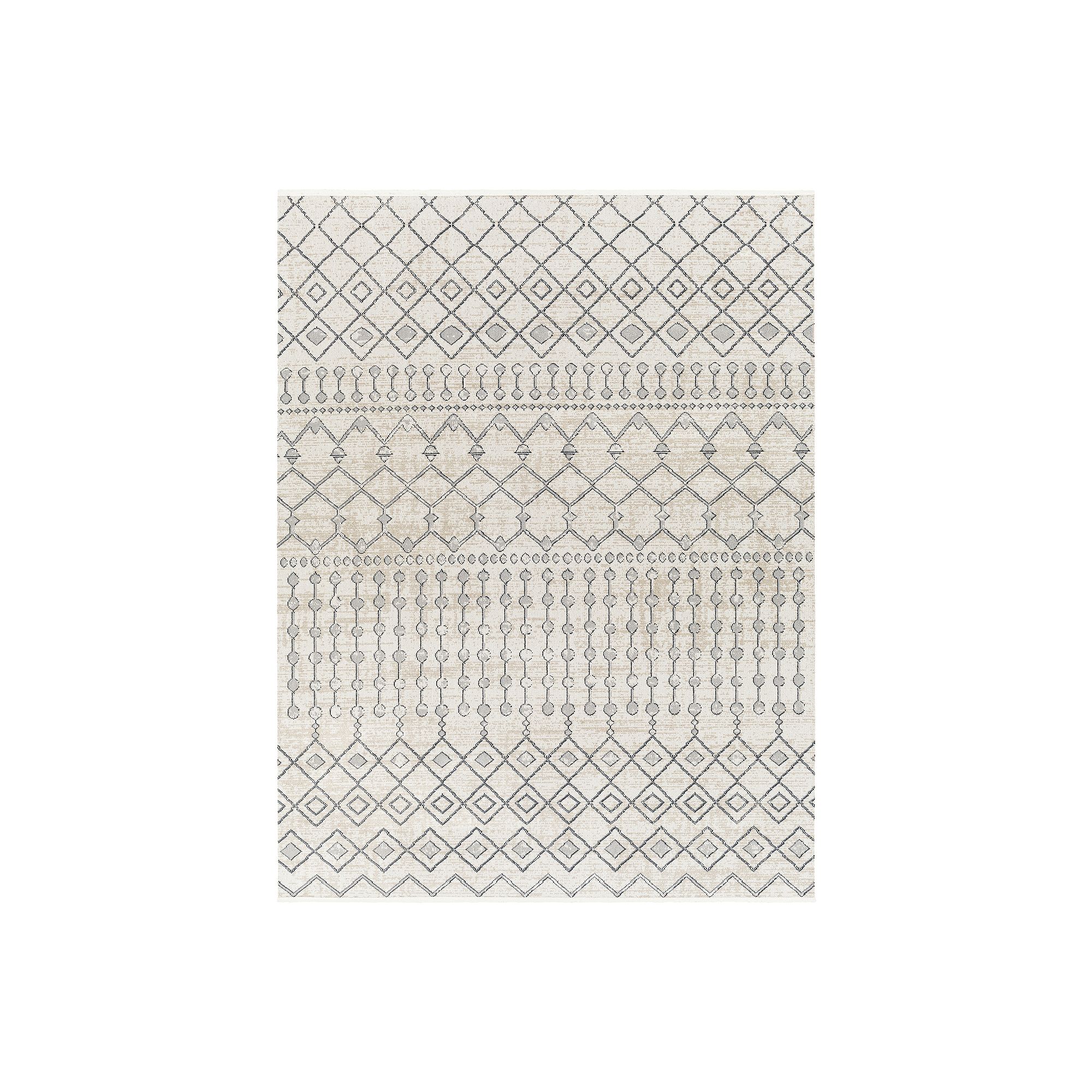 Decor 140 Alfonse Global Area Rug, Ivory Gray