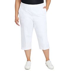 Alfred dunner capris plus hot sale size