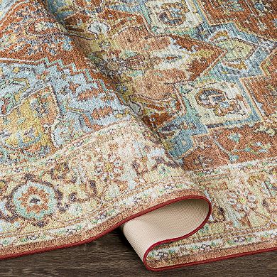 Decor 140 Alegre Traditional Washable Area Rug