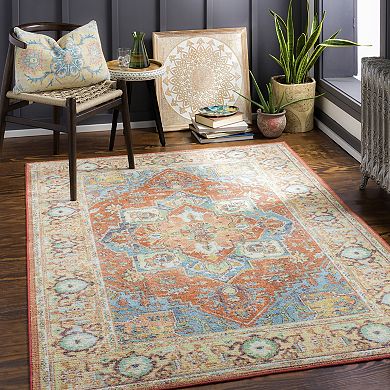 Decor 140 Alegre Traditional Washable Area Rug