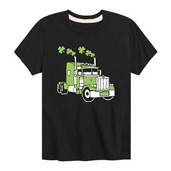 Boys 8-20 Luck Truck St. Patrick's Graphic Tee