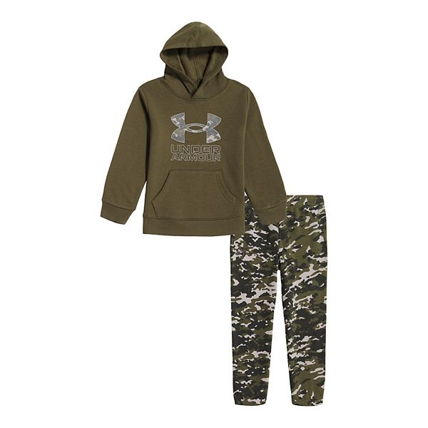 Boys 47 Under Armour Camo Logo Graphic Hoodie & Jogger Pants Set