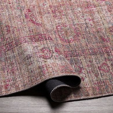 Decor 140 August Traditional Washable Area Rug