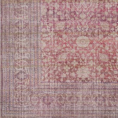 Decor 140 Akira Traditional Washable Area Rug