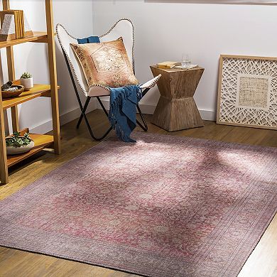 Decor 140 Akira Traditional Washable Area Rug