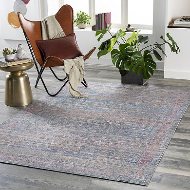 Decor 140 Alondra Traditional Washable Area Rug