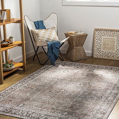 Decor 140 Barcelona Traditional Washable Area Rug