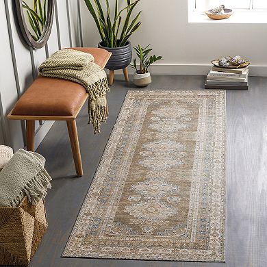 Decor 140 Bernardina Traditional Washable Area Rug