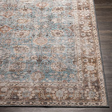 Decor 140 Affluence Traditional Washable Area Rug