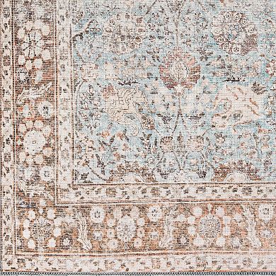 Decor 140 Affluence Traditional Washable Area Rug