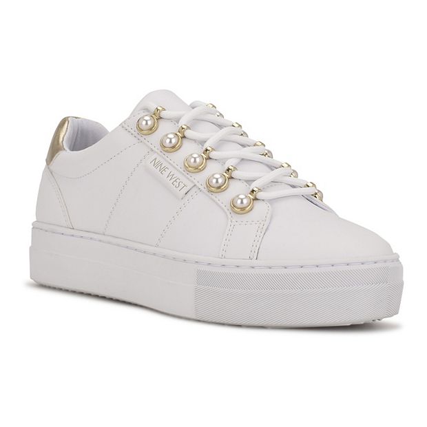 Nine west platform sales sneakers