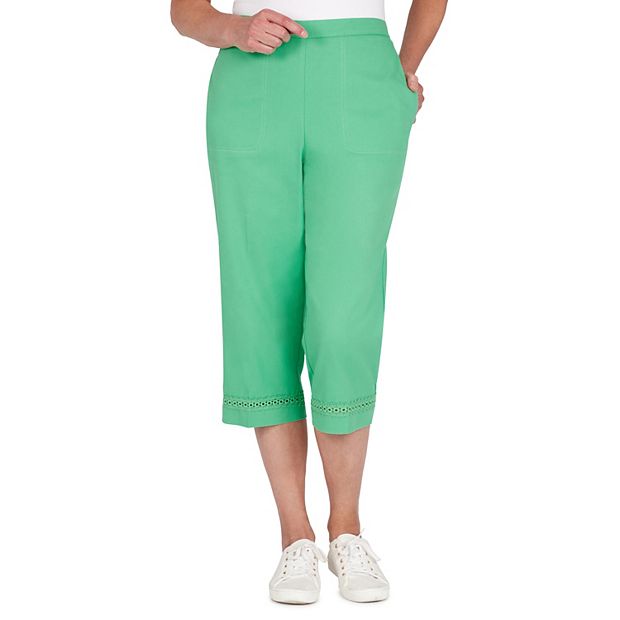 Alfred Dunner Classic Fit Capri Pants, Pants