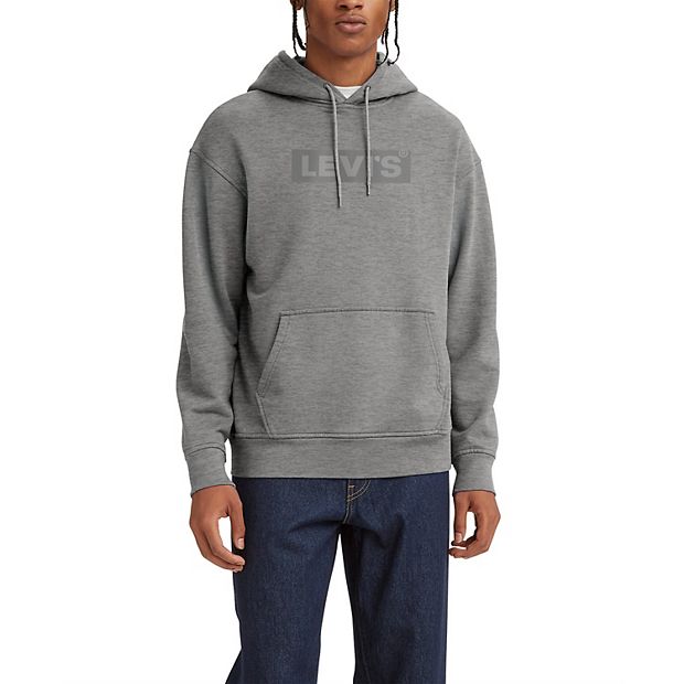 Relaxed Graphic Hoodie - Grey