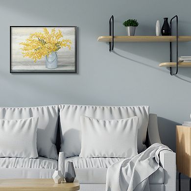 Stupell Home Decor Golden Fall Floral Framed Wall Art