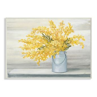 Stupell Home Decor Golden Fall Floral Bouquet Framed Wall Art