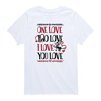 Boys 8-20 Dr. Seuss One Love Two Love Graphic Tee
